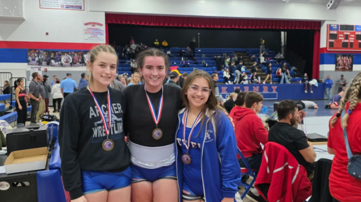 Antwerp Lady Archers Secure Third Place at Patrick Henry Wrestling Invitational