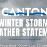 Winter Storm Fern Batters Canton