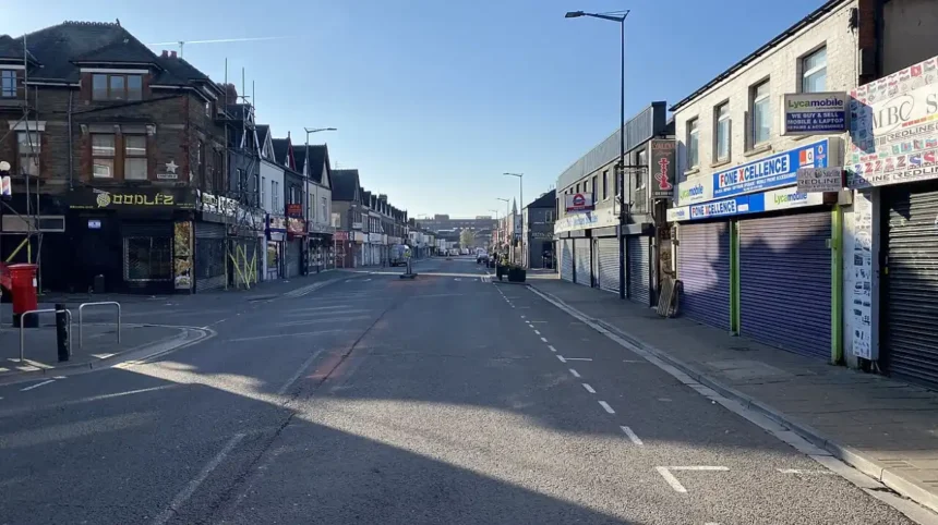 City Road Cardiff Rubbish Issue