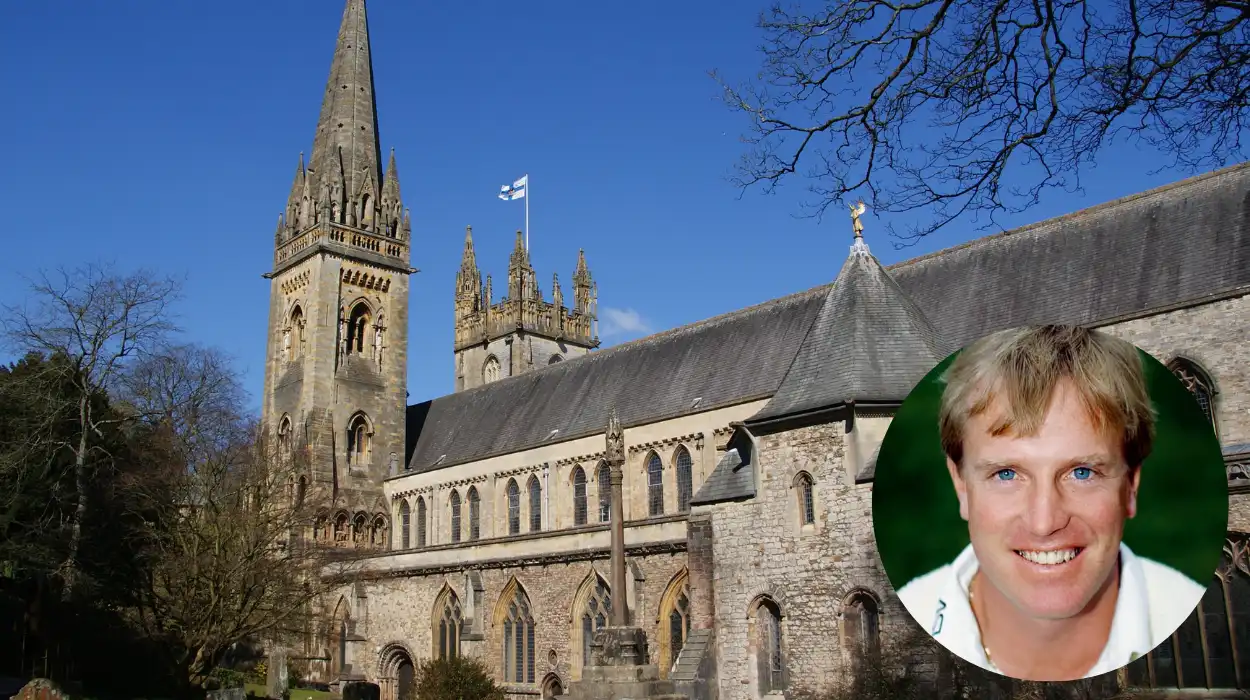 Cricket Legends Pay Respects at Hugh Morris' Llandaff Cathedral Service