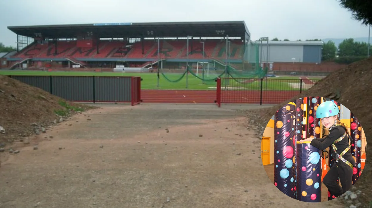 Cwmbran Stadium's New Indoor Climbing Wall Opens to Public