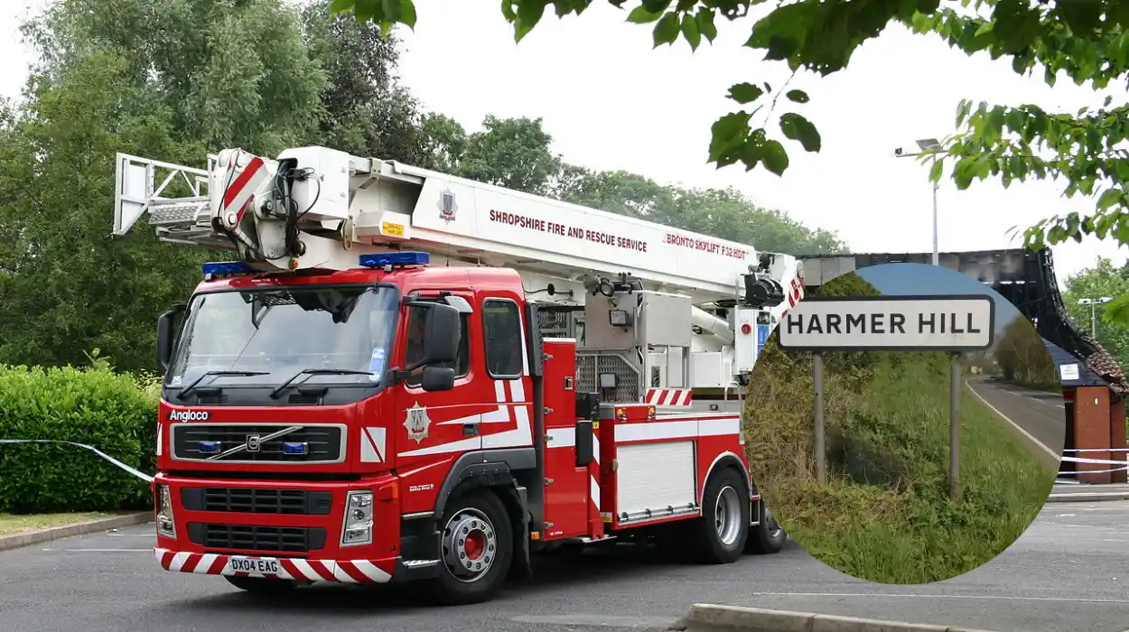 Firefighters and Police Respond to Harmer Hill Road Smash