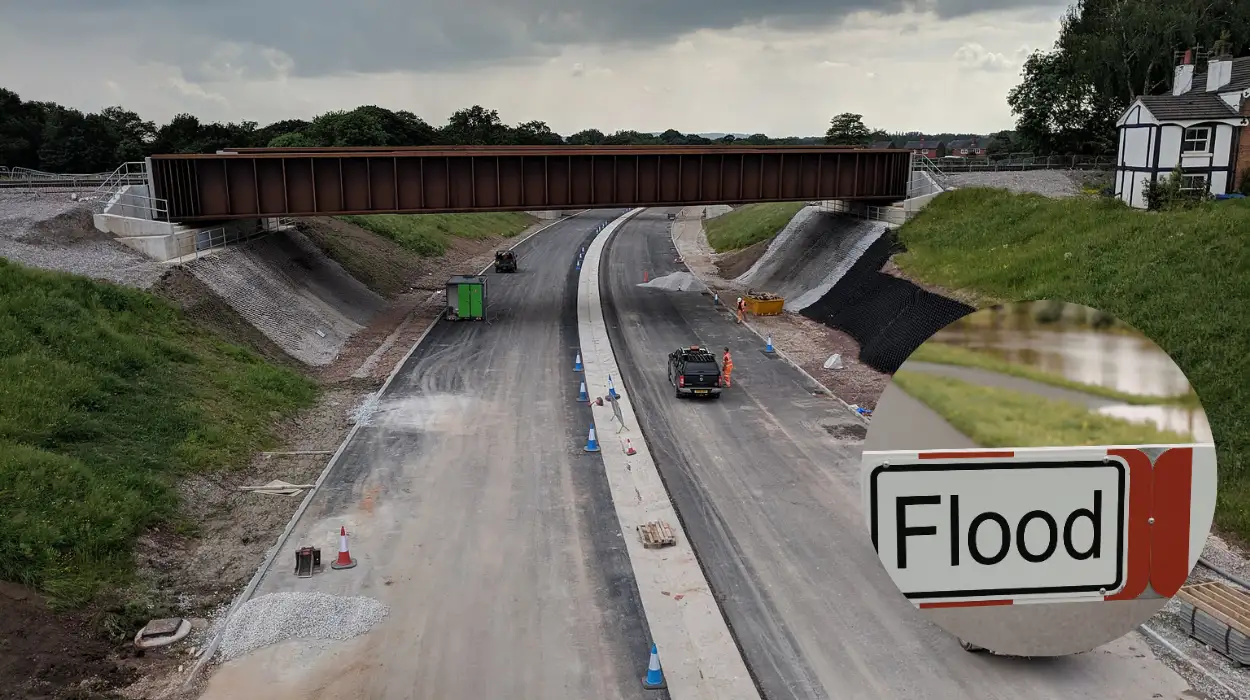 Flooded Roads in Britain Lorries Spark Major Chaos in 2026