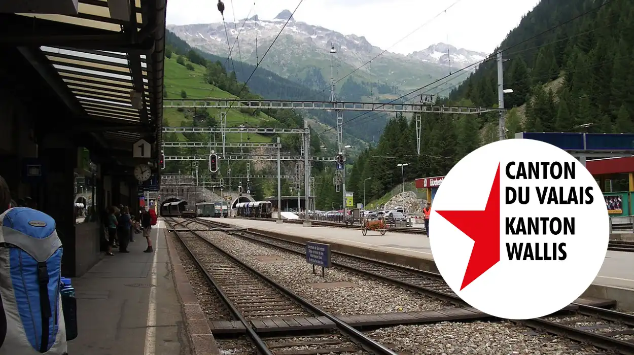 Switzerland Avalanche Derails Train Near Goppenstein Injuries Reported