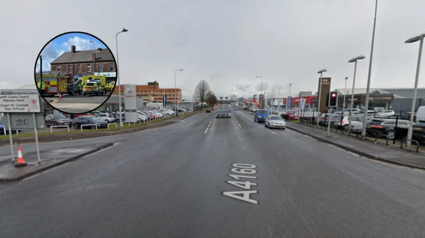 Cardiff Penarth Road Collision Closes Junction 2026