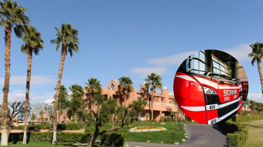 House fire dog rescue strains shelters Riverside 2026