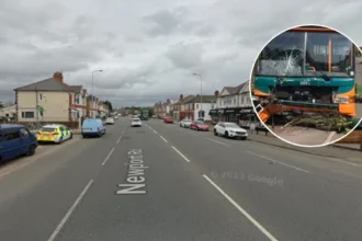 Cardiff Bus Crash on Newport Road Hospitalises Two 2026
