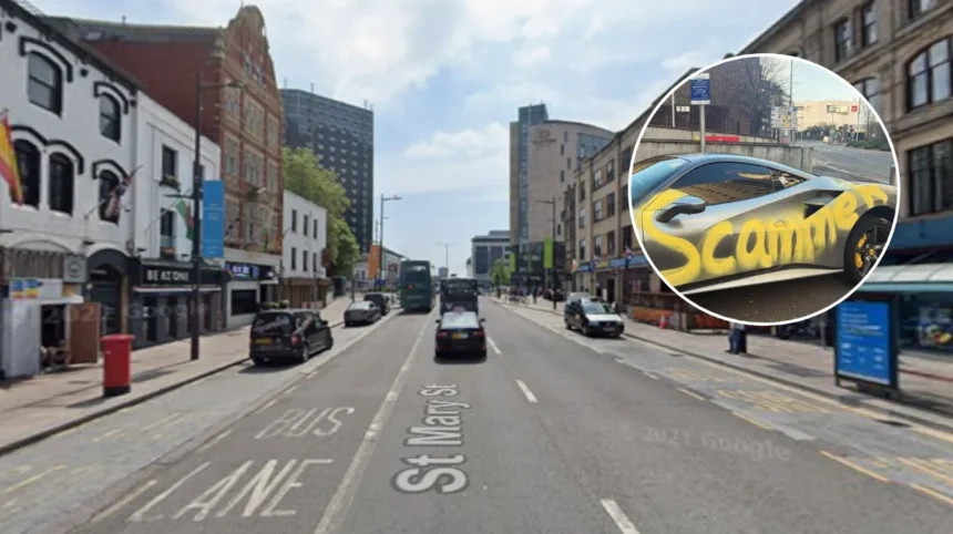 Cardiff Ferrari ‘Vandalism’ April Fools’ Stunt Revealed 2026