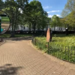 Gorsedd Gardens Bins Overflow After Sunny Picnics, Cardiff 2026