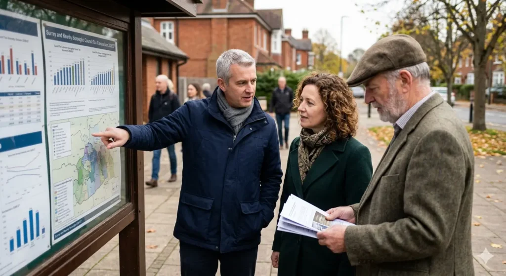 How Surrey Heath 2026 Rates Compare to Nearby Areas