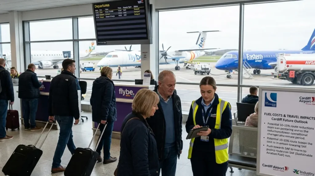 How Will Fuel Costs Affect Future Flight Cancellations from Cardiff?