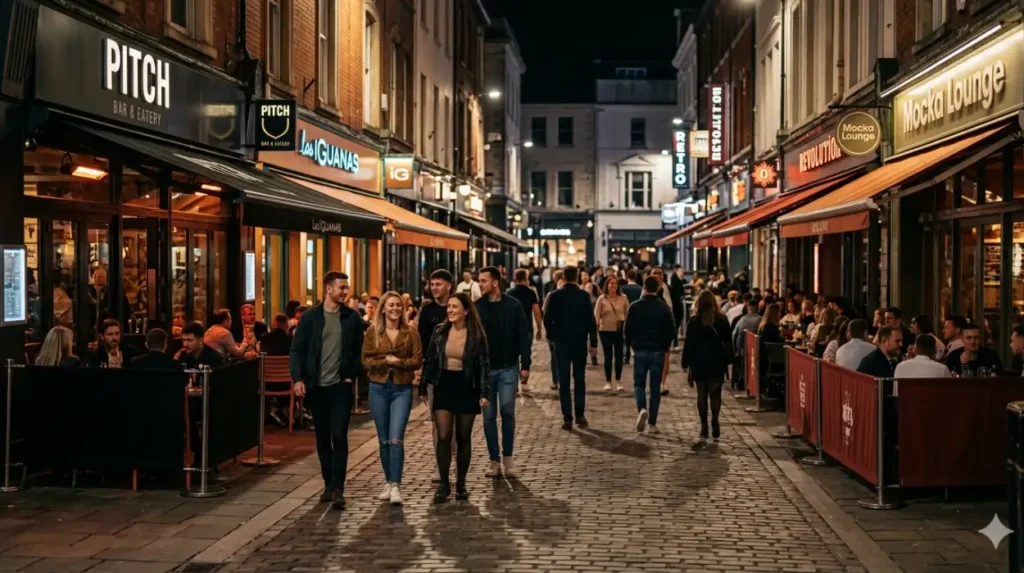 How does Mill Lane support Cardiff’s tourism and night‑time economy?