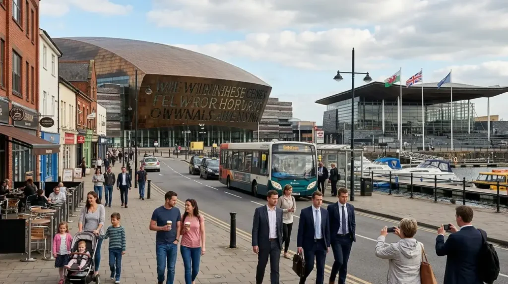 How does Tiger Bay Butetown contribute to Cardiff’s economy today?