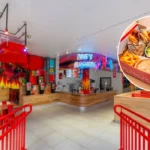 Huge Queues at Dave's Hot Chicken Cardiff Arcade Opening 2026