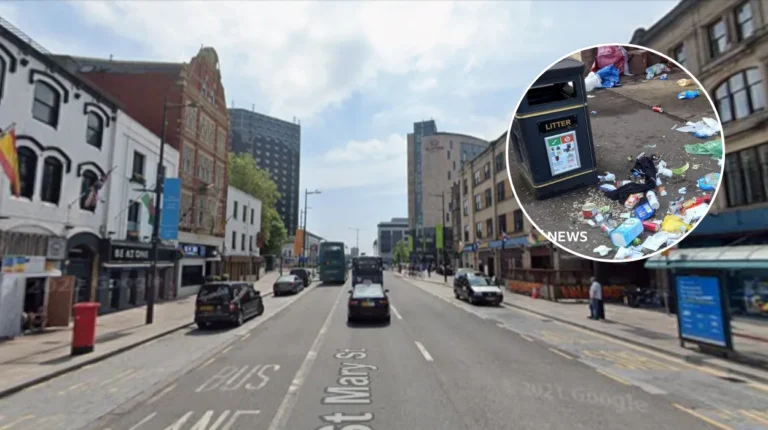 Litter-Surrounded Encampment Returns to Cardiff City Centre 2026