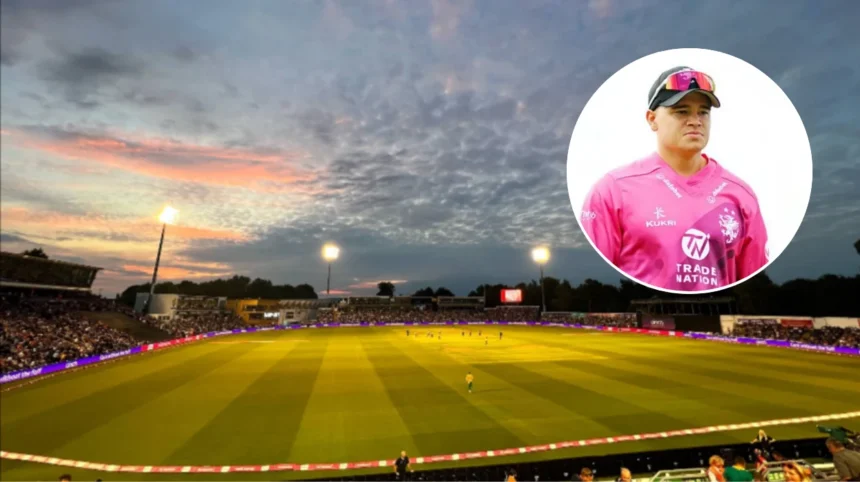 Smeed Century Powers Somerset vs Cardiff UCCE - Cardiff 2026