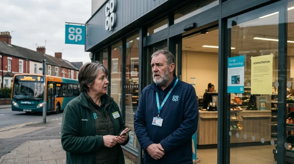 What impacts would Southern Co-op administration have on Cardiff?