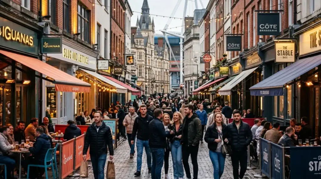 What is Mill Lane in Cardiff, and why is it popular?