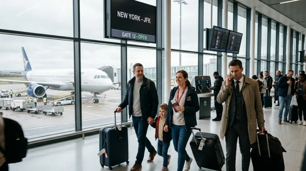 What is the Cardiff to New York route and why is it important?