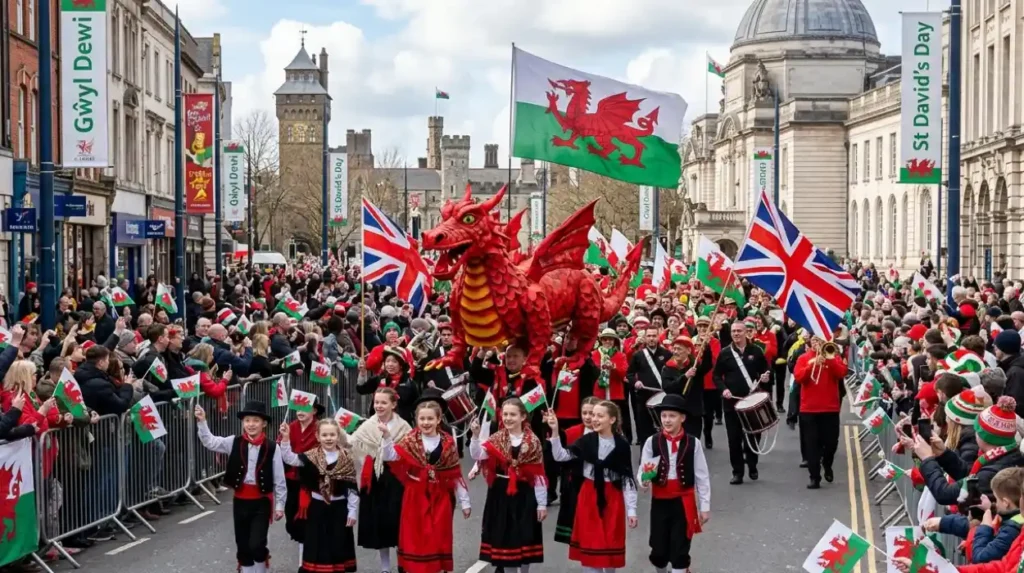 What is the St David’s Day Parade in Cardiff?