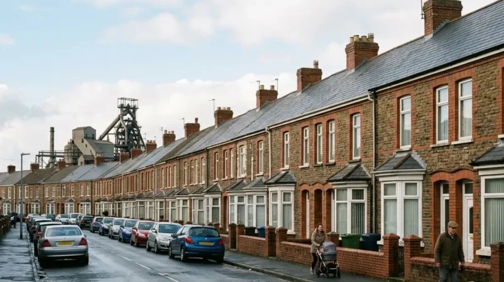 What is the historical background of Splott in Cardiff?