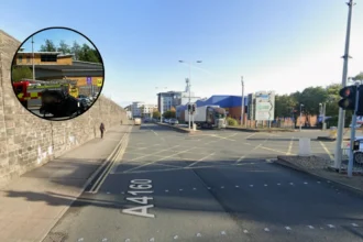 Woman rescued from overturned car in Cardiff 2026