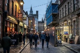 Womanby Street Cardiff: Music, Redevelopment & Night Economy