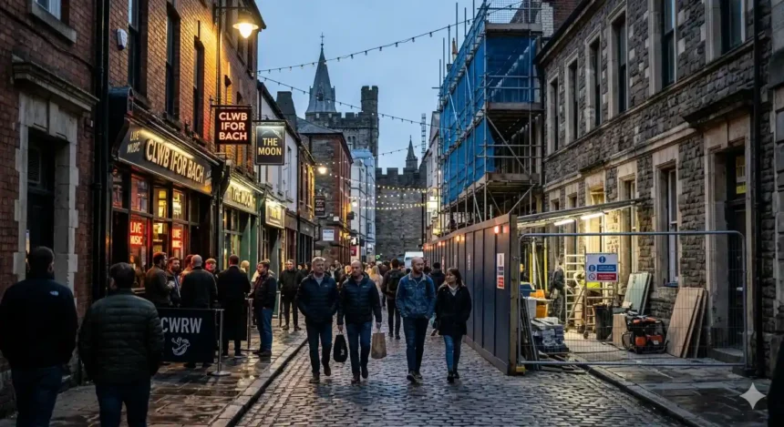 Womanby Street Cardiff: Music, Redevelopment & Night Economy