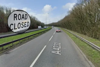 A4232 Northbound Closed After Multi-Vehicle Collision in Cardiff 2026