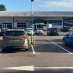Car Crashes Into Shop at Cardiff Gate Services, Cardiff 2026