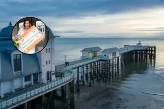Cardiff Bride Takes Train to Wedding at Penarth Pier Pavilion 2026