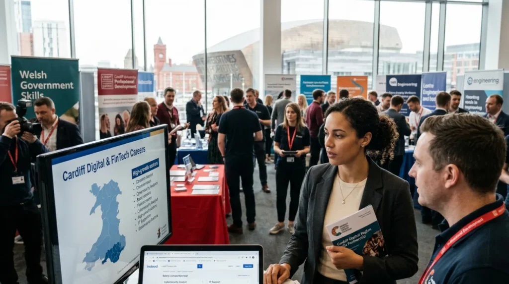 How can you find the best‑paying roles in Cardiff?