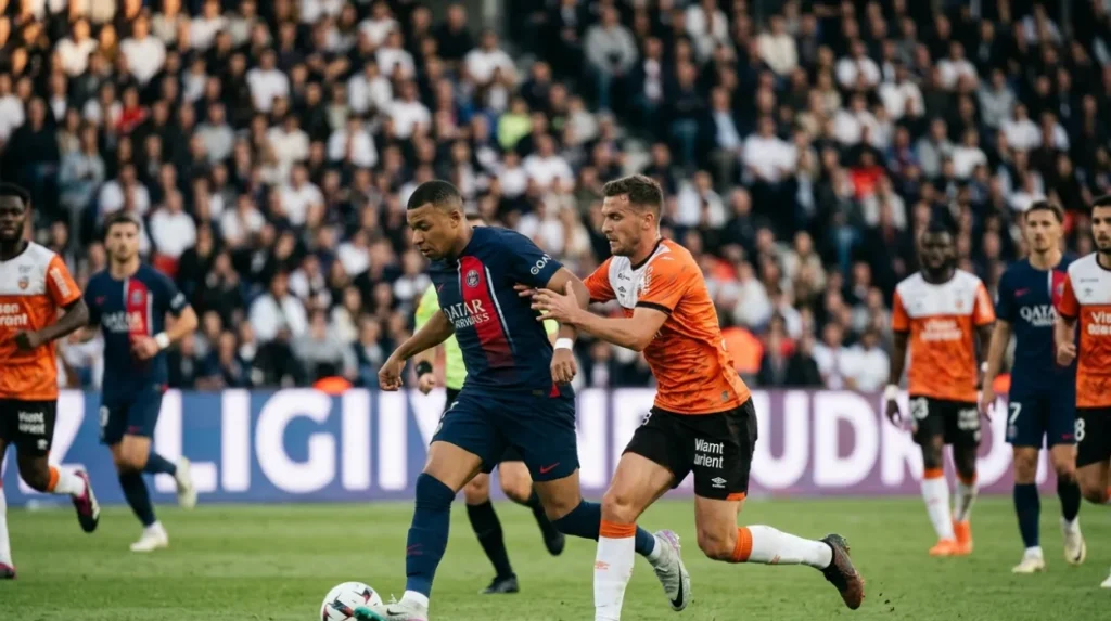What are the economic and sporting implications of PSG vs Lorient?