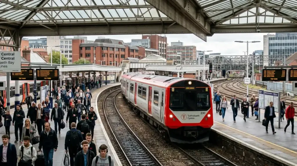 What is Transport for Wales in Cardiff?