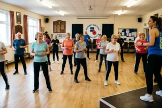 Active Aging in Cardiff: Zumba Gold Classes at Rumney British Legion