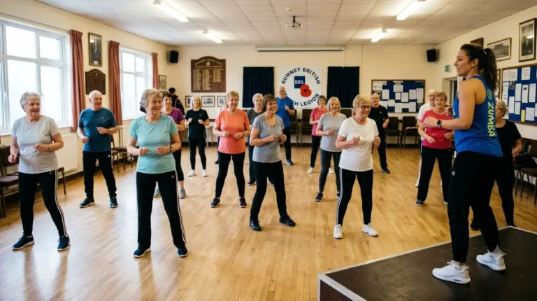 Active Aging in Cardiff: Zumba Gold Classes at Rumney British Legion