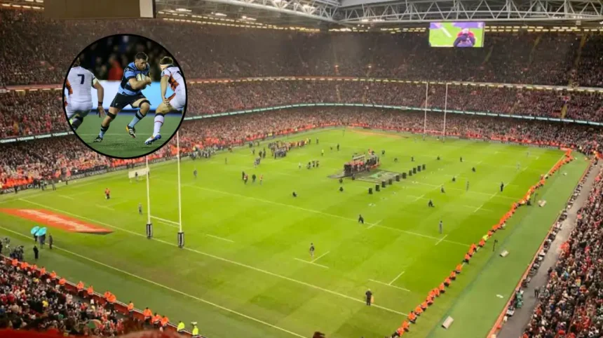 Cardiff Rugby Unveils 150th Anniversary T.S. Donaldson Selby Grogg Cardiff 2026