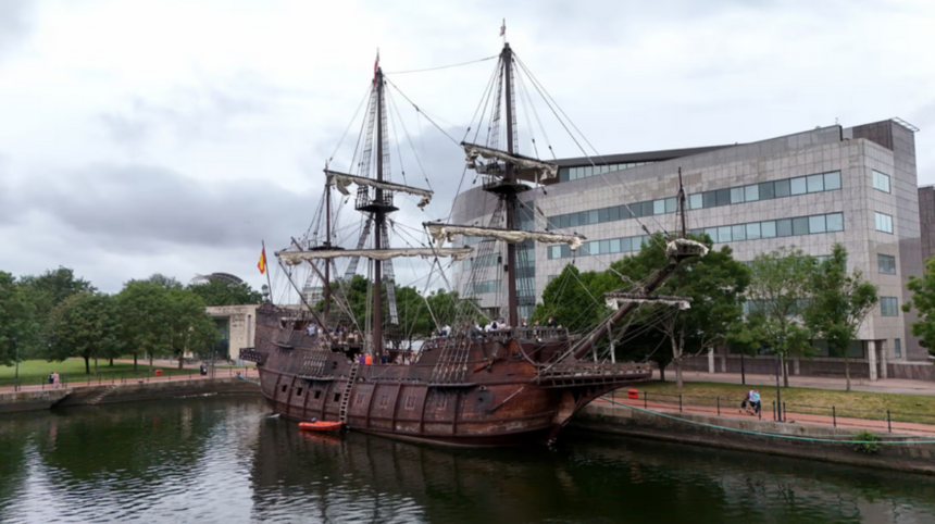 Galeón Andalucía Extends Cardiff Stay at Britannia Quay