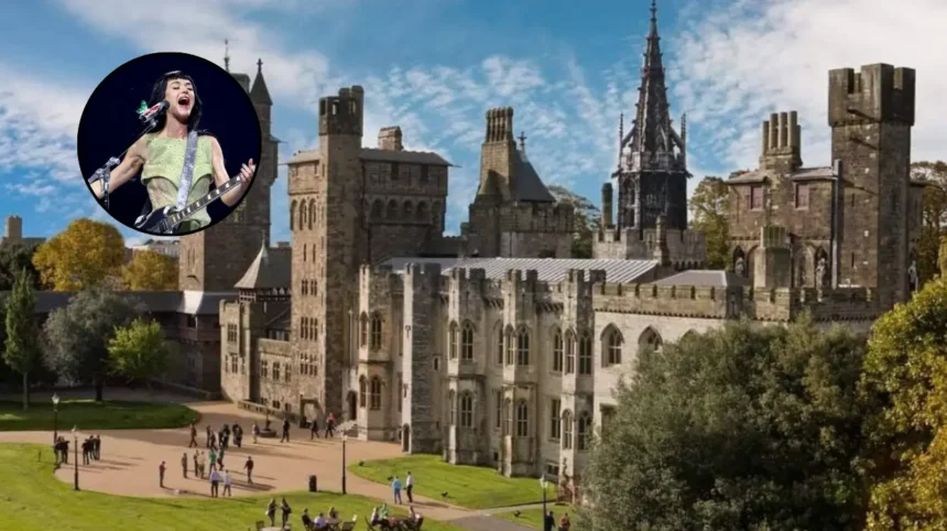 Katy Perry Donates Vintage Tour Outfit At Cardiff Castle Gig, Cardiff 2026