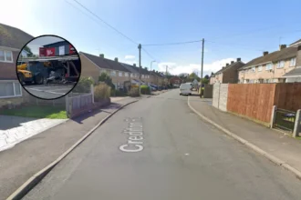 Police Investigate Stolen JCB Takeaway Crash, Llanrumney 2026
