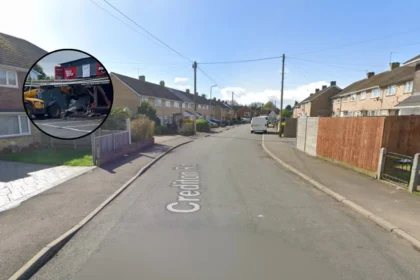 Police Investigate Stolen JCB Takeaway Crash, Llanrumney 2026