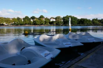 Roath Park Boat Hire Prices and Opening Times for Row Boats and Pedalos Cardiff