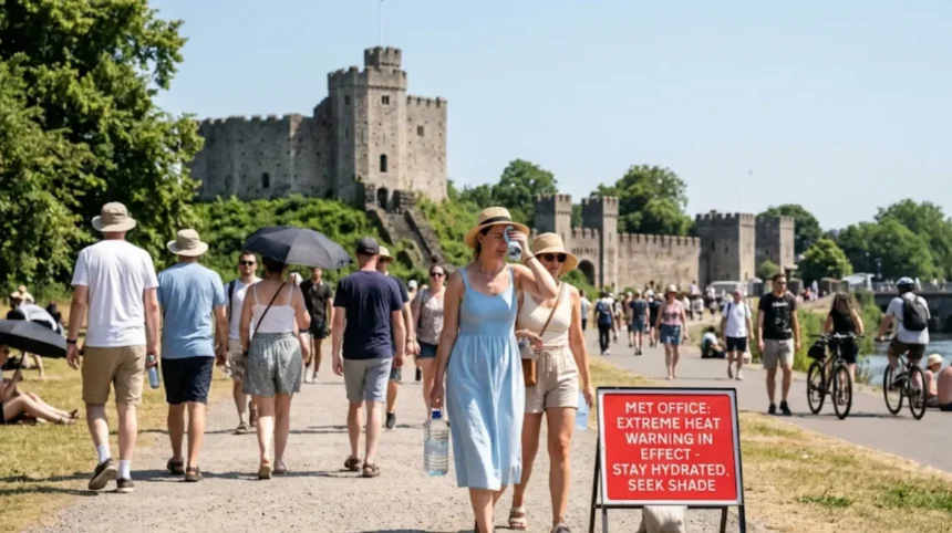 UK Heatwave Weather Forecast: Cardiff Reaches 30°C Under Extreme Heat Warning