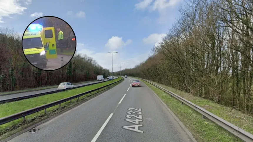 A4232 Collision Causes Gridlock in Cardiff 2026