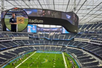 Cardiff Groundsman Prepares SoFi Stadium World Cup Pitch: California 2026