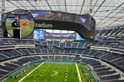 Cardiff Groundsman Prepares SoFi Stadium World Cup Pitch: California 2026