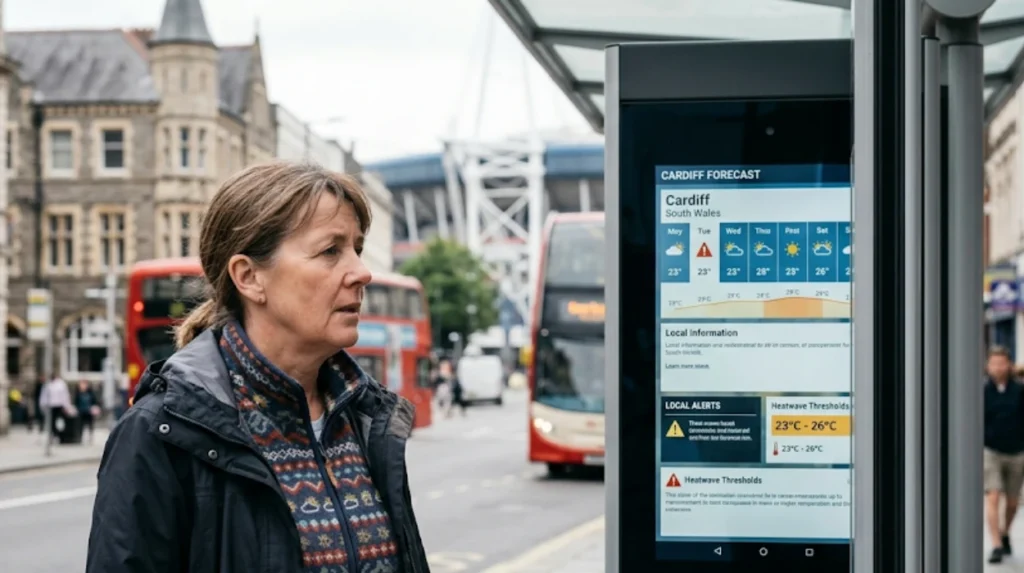 How does Cardiff compare with other UK places?