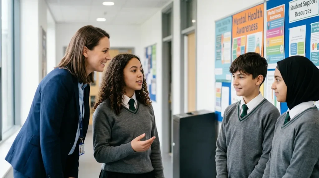 How does Willows High School support student wellbeing?