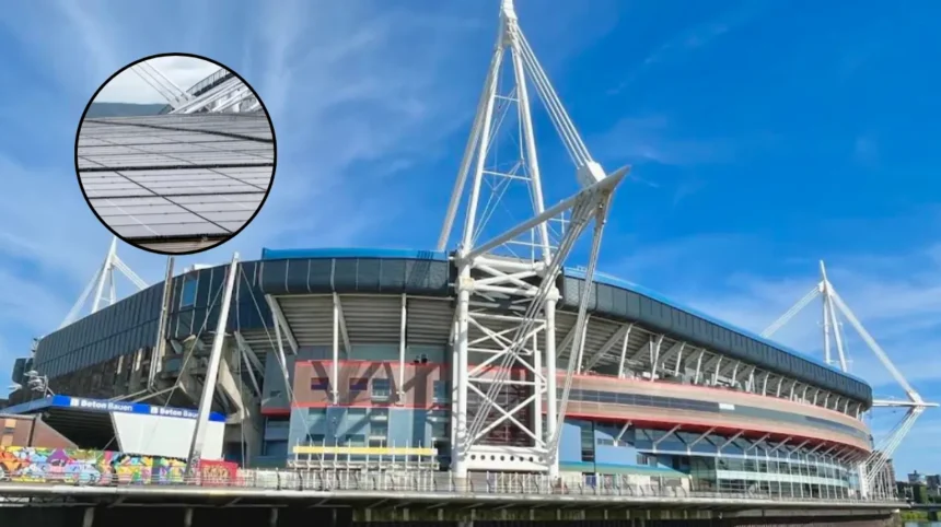 Principality Stadium solar project cuts costs | Cardiff 2026