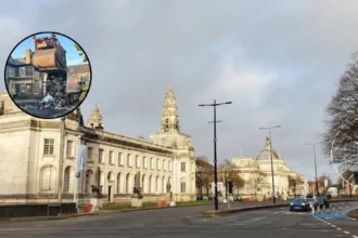 Second Cardiff bin lorry fire sparks battery warning 2026